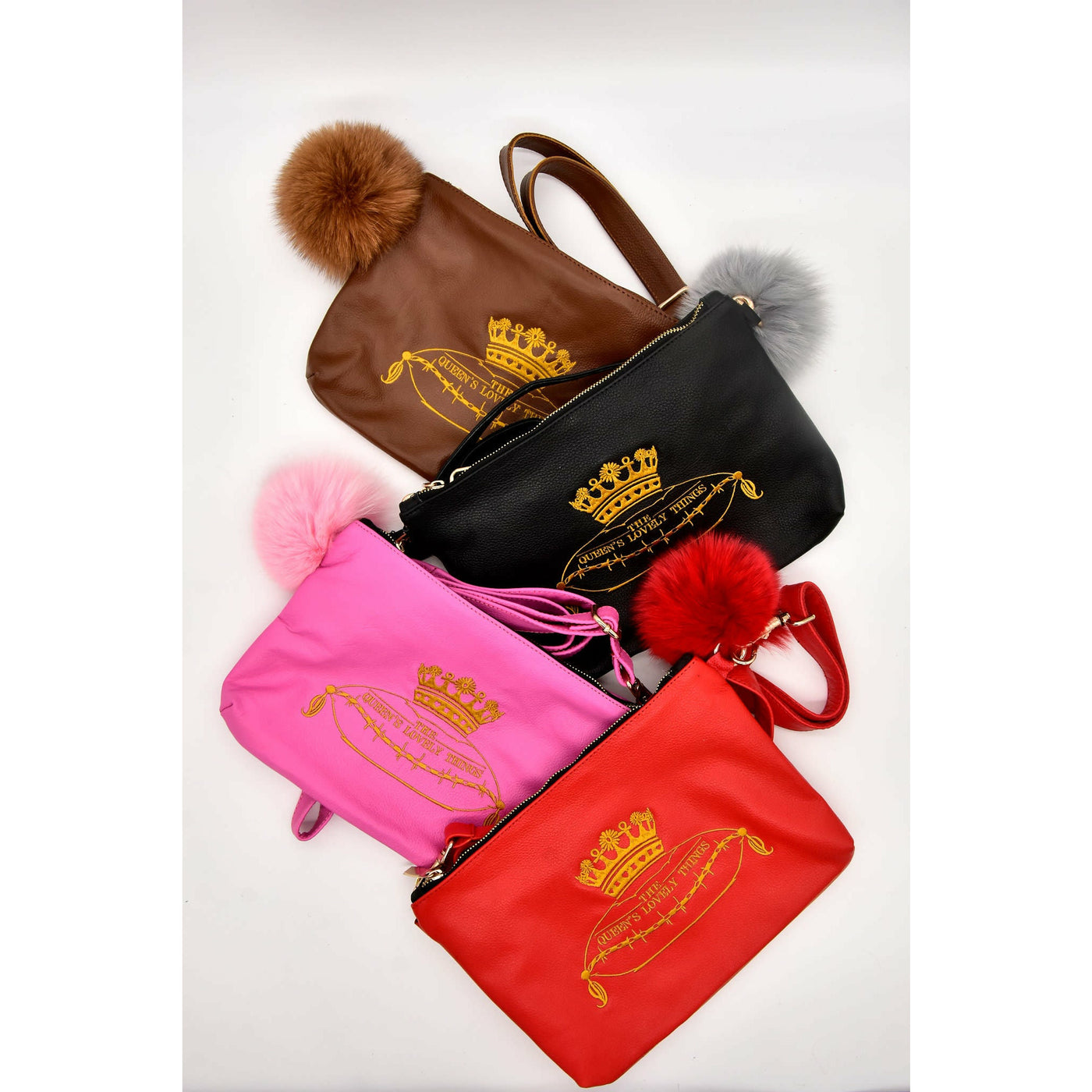 Queen’s Lovely Things Limited Edition Crossbody Wristlet Bag
