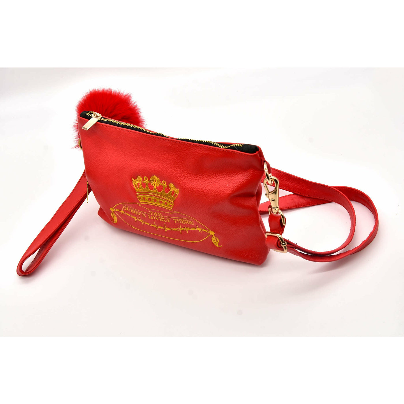 Queen’s Lovely Things Limited Edition Crossbody Wristlet Bag