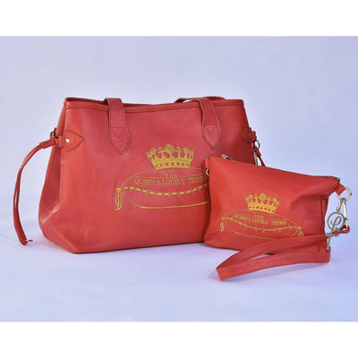 Queen’s Lovely Things Limited Edition Leather Tote & Crossbody Bag