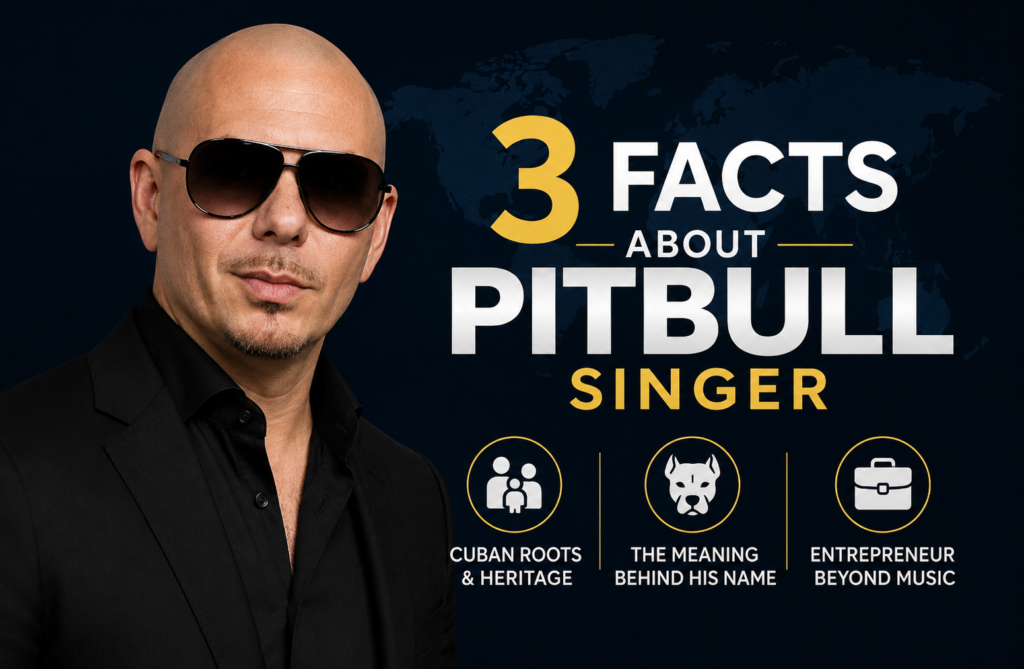 3 Facts About Pitbull Singer: The Untold Story Behind Mr. Worldwide