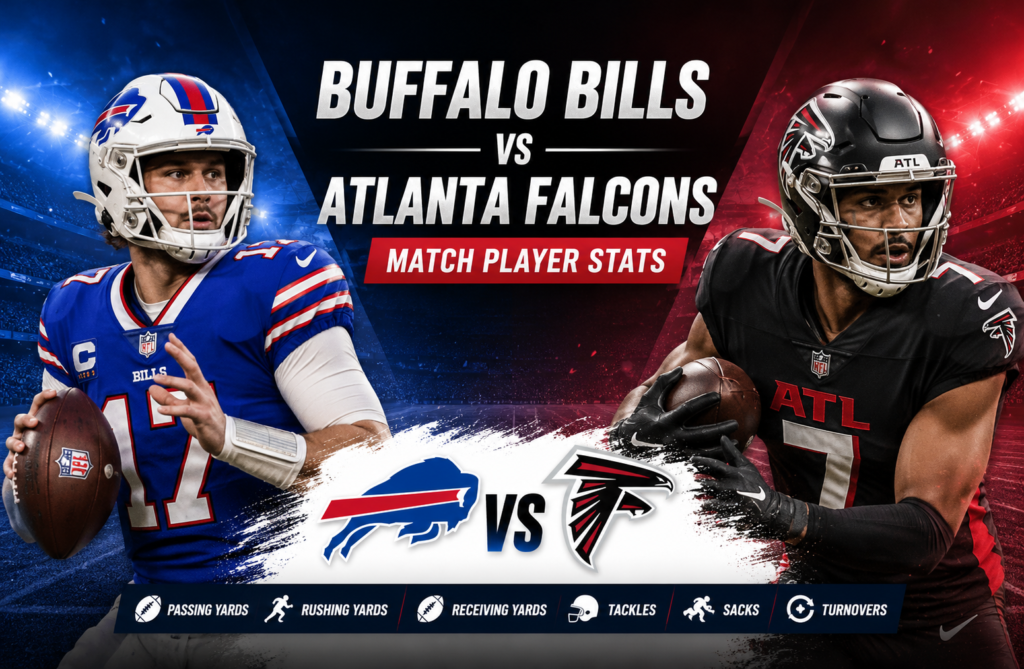 Buffalo Bills vs Atlanta Falcons Match Player Stats