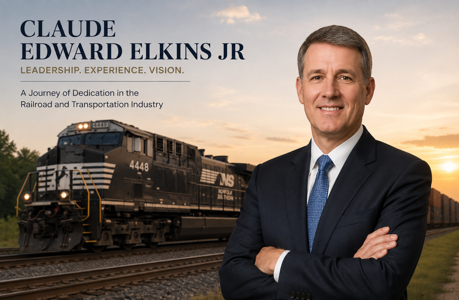 Claude Edward Elkins Jr: Leadership Lessons From a Railroad Executive