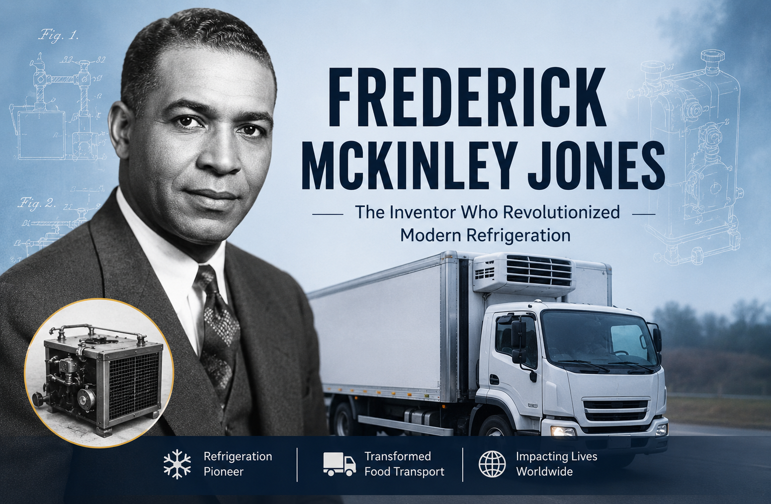 Frederick McKinley Jones: The Inventor Who Revolutionized Modern Refrigeration