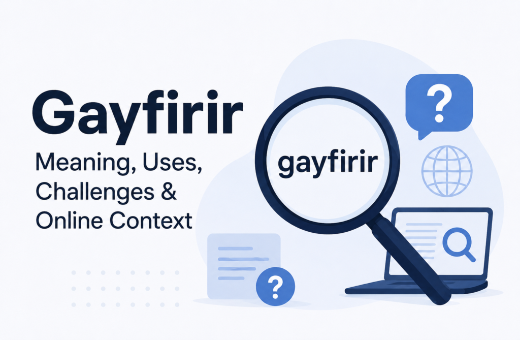 Gayfirir: Meaning, Uses, Challenges, and Online Context