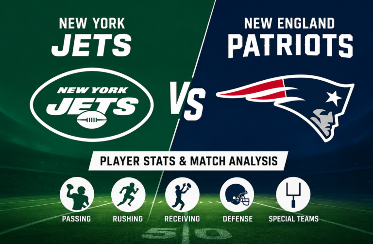 New York Jets vs Patriots Player Stats Guide