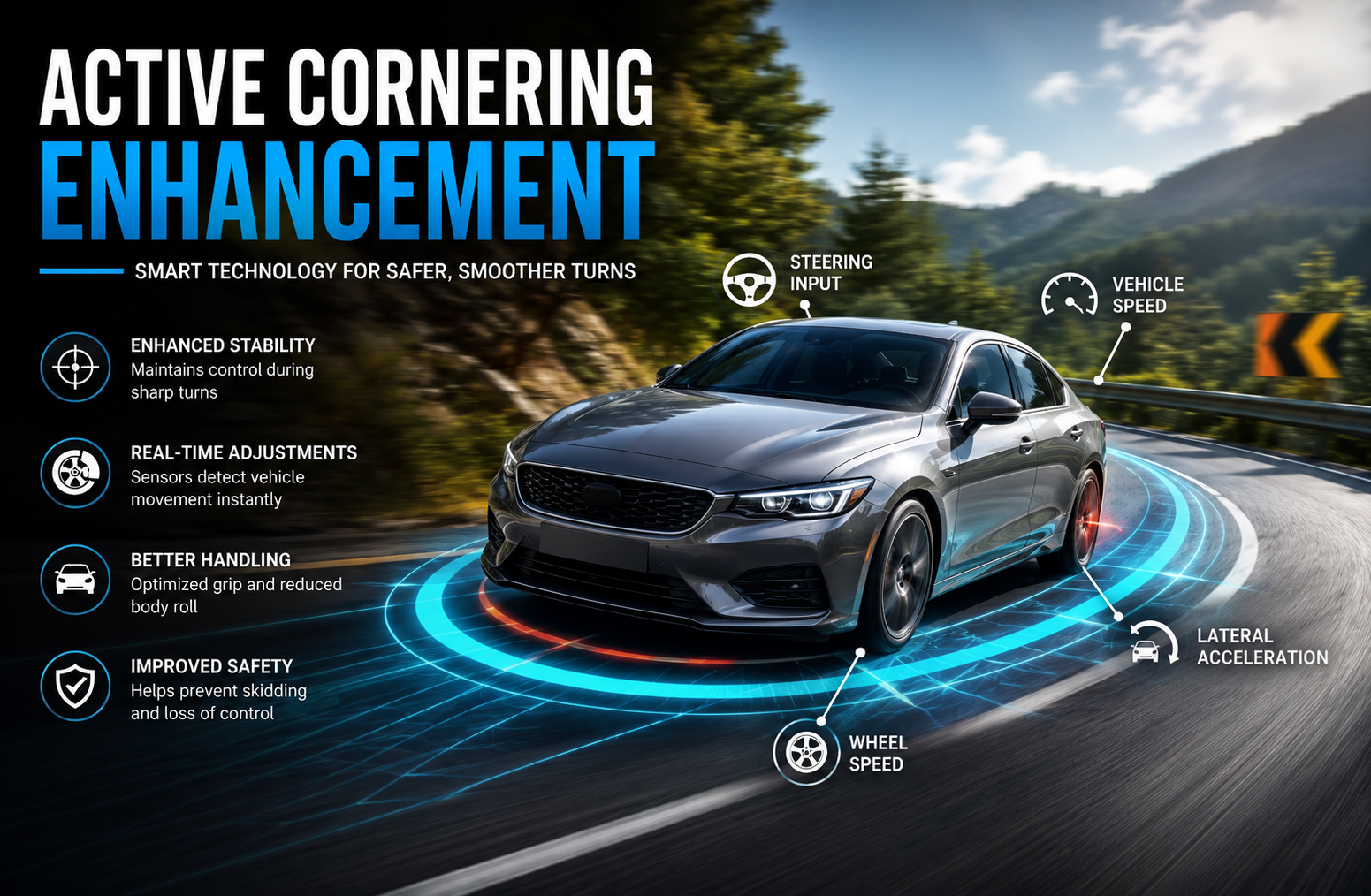 Active Cornering Enhancement