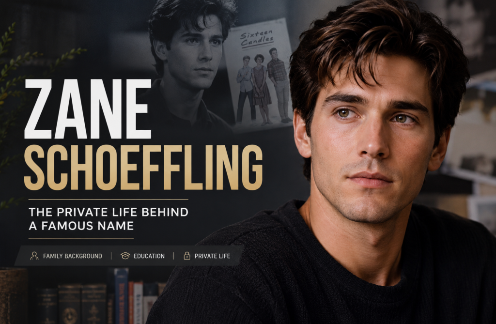 Zane Schoeffling: The Private Life Behind a Famous Name
