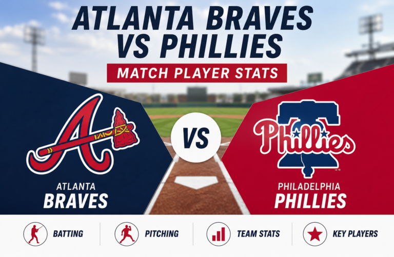 Atlanta Braves vs Phillies Match Player Stats Analysis