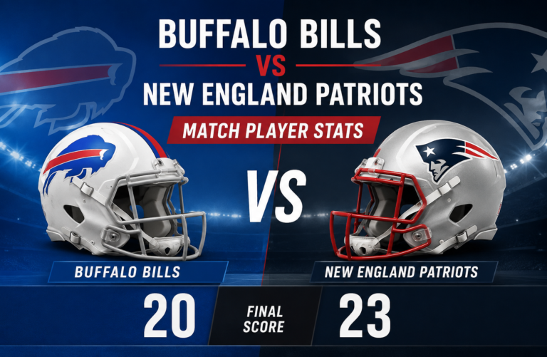 Buffalo Bills vs New England Patriots Match Player Stats
