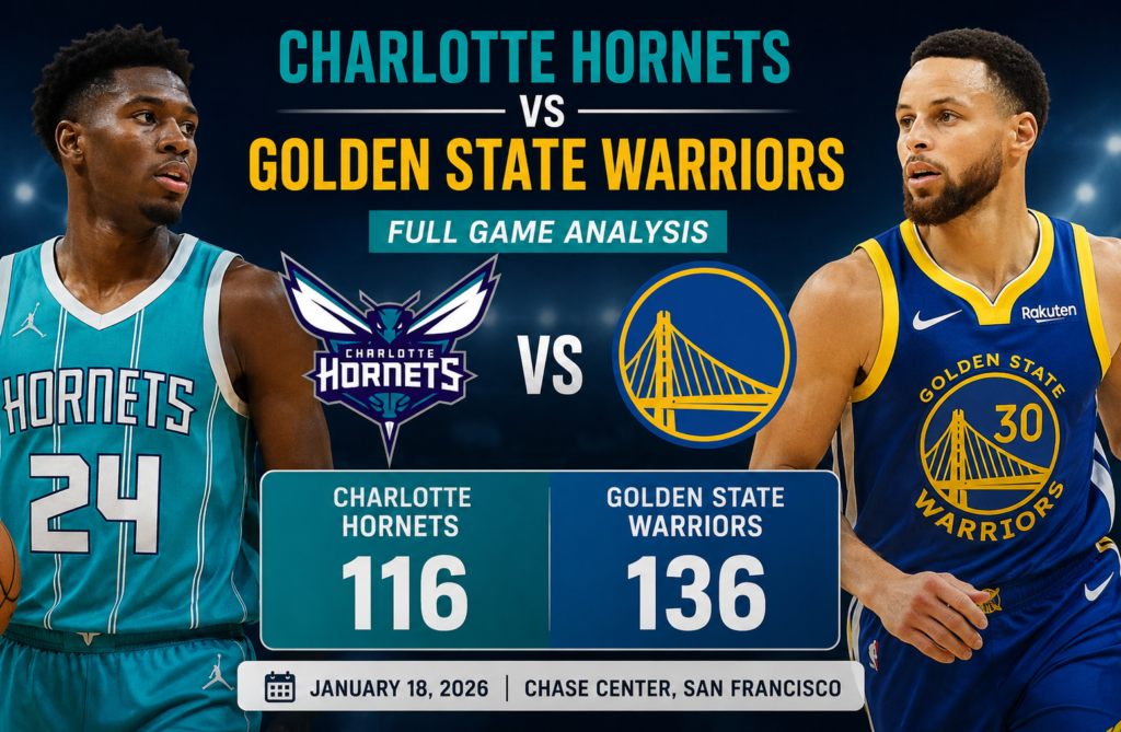 Charlotte Hornets vs Golden State Warriors Match Player Stats: Full Game Analysis