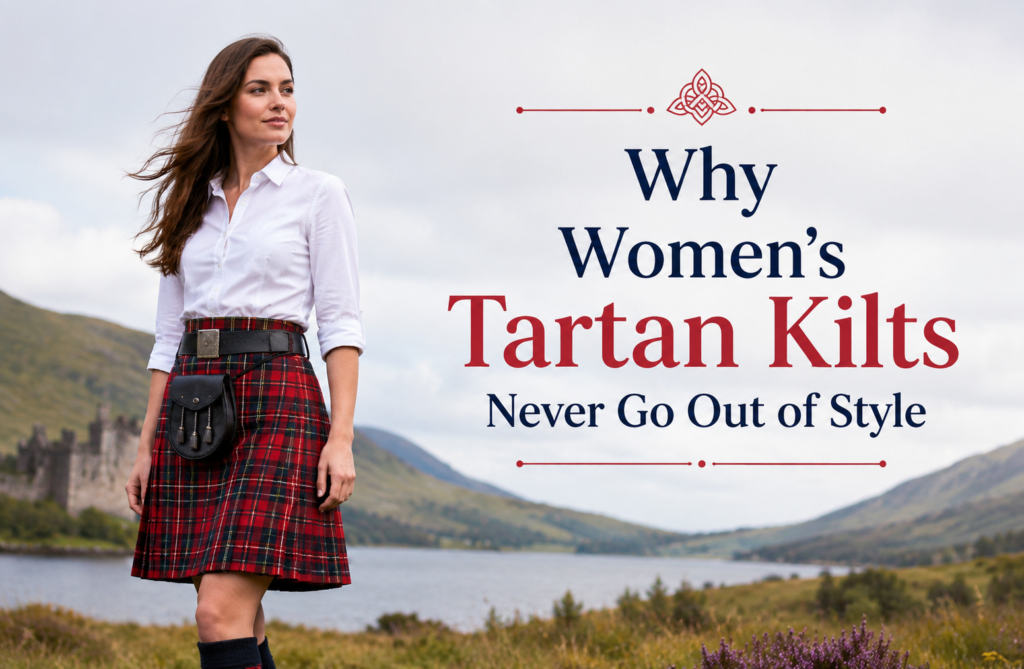 Why Women's Tartan Kilts Never Go Out of Style
