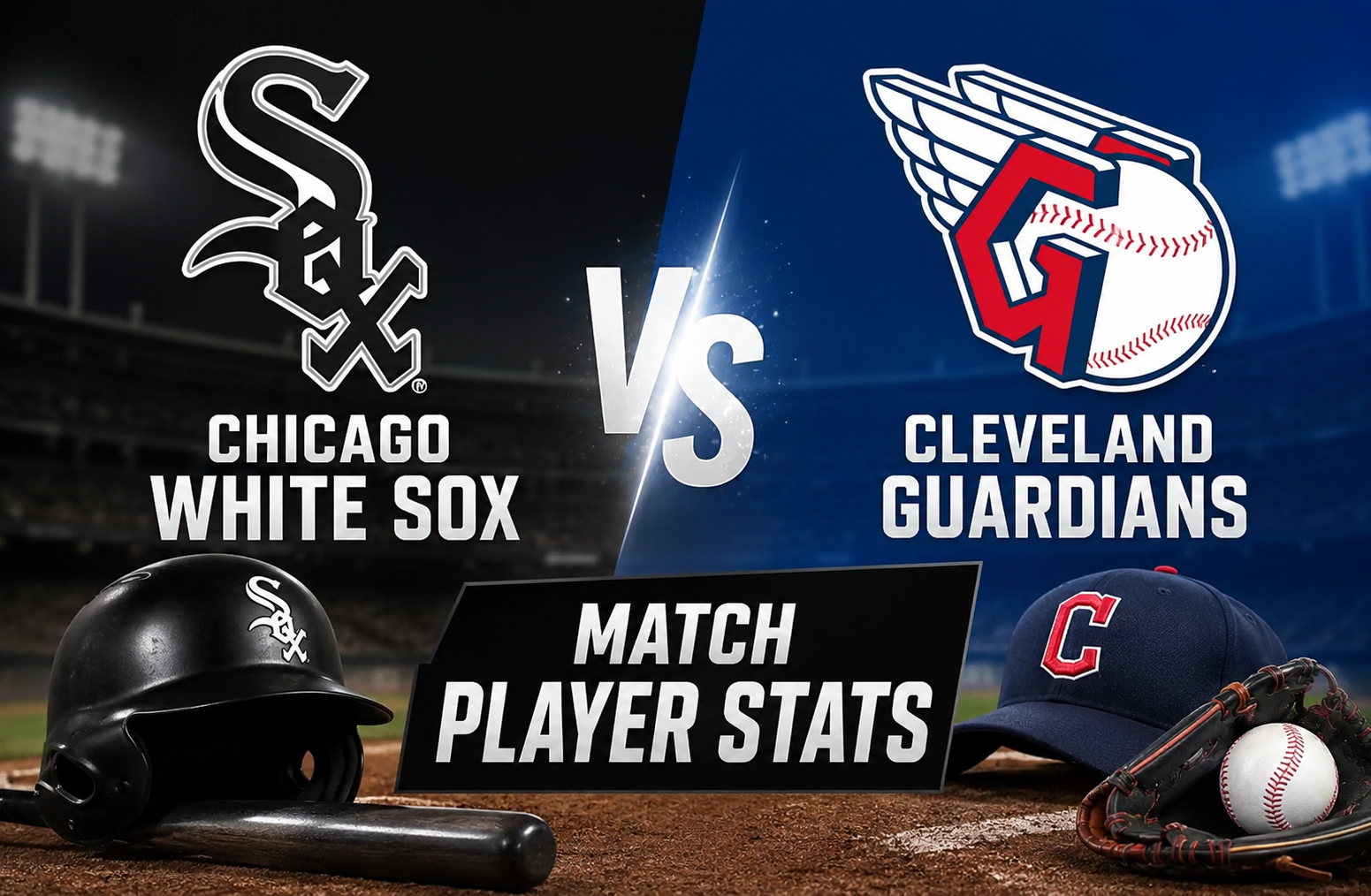 Chicago White Sox vs Cleveland Guardians Match Player Stats