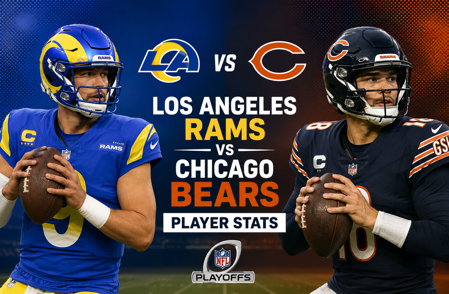 Los Angeles Rams vs Bears Match Player Stats