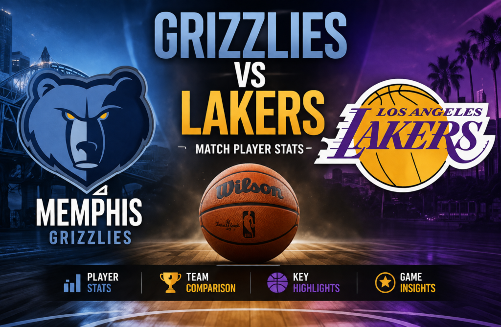 Memphis Grizzlies vs Lakers Match Player Stats