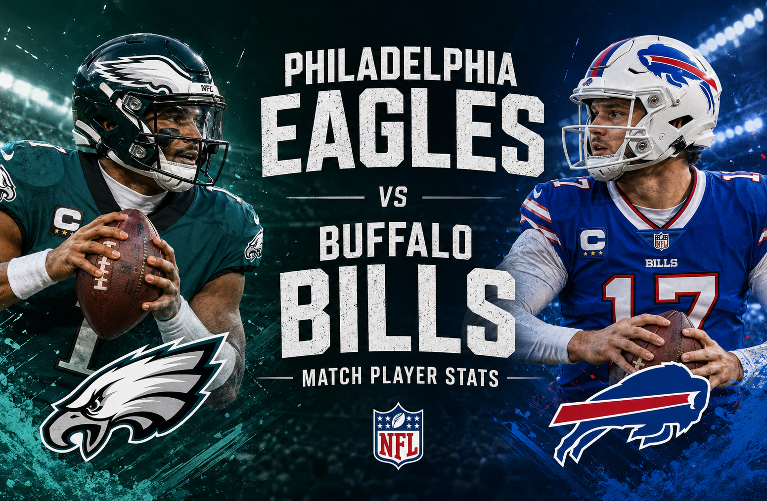 Philadelphia Eagles vs Buffalo Bills Match Player Stats
