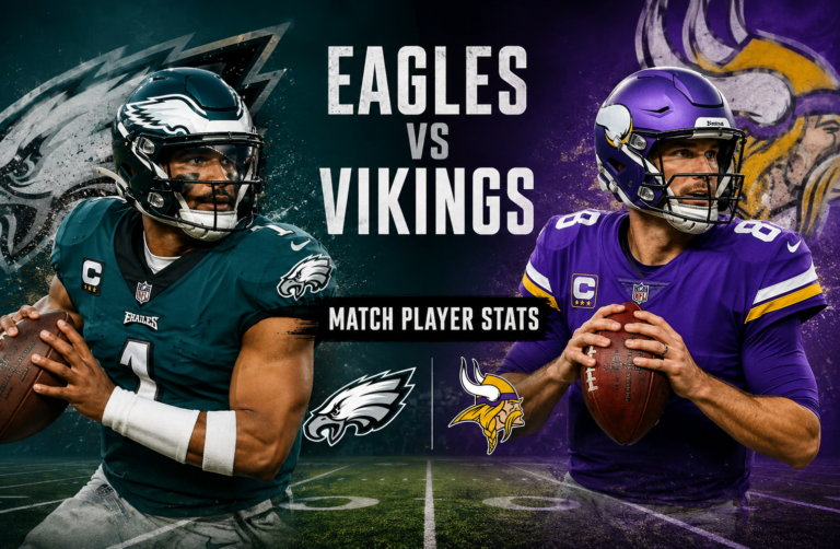 Philadelphia Eagles vs Minnesota Vikings Match Player Stats