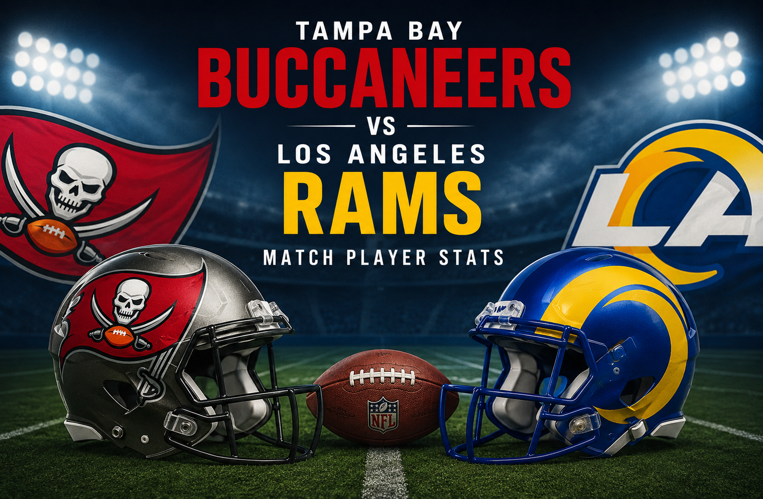 Tampa Bay Buccaneers vs Los Angeles Rams Match Player Stats