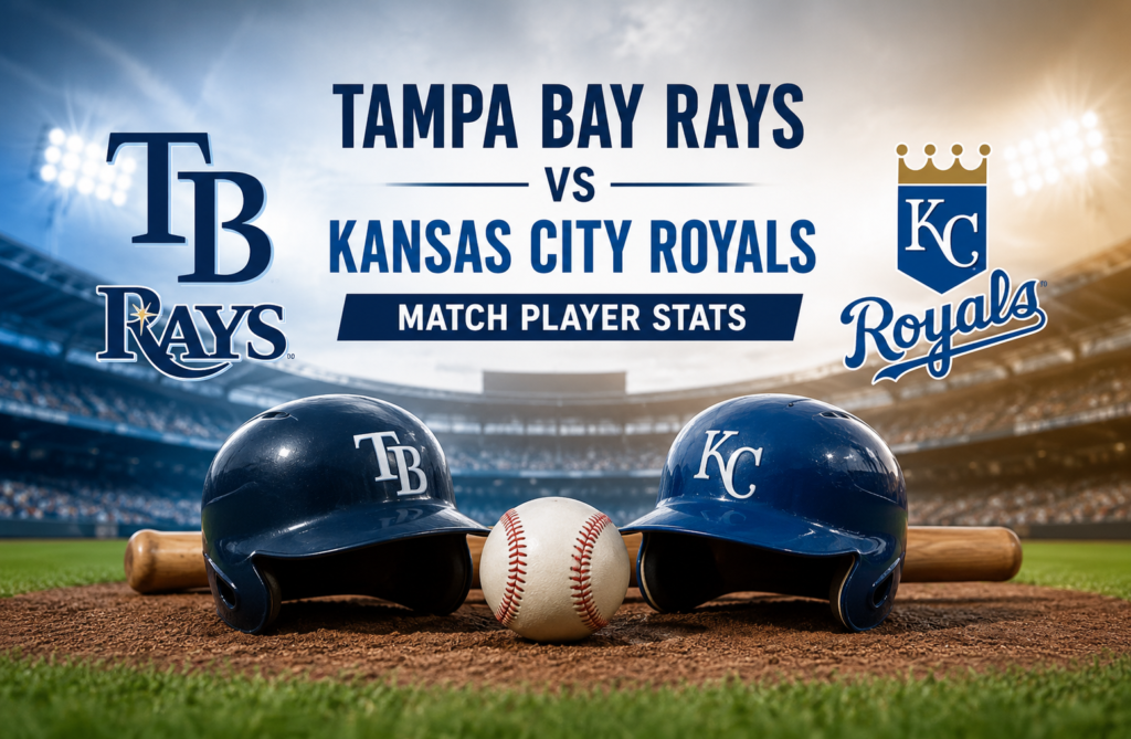 Tampa Bay Rays vs Kansas City Royals Match Player Stats