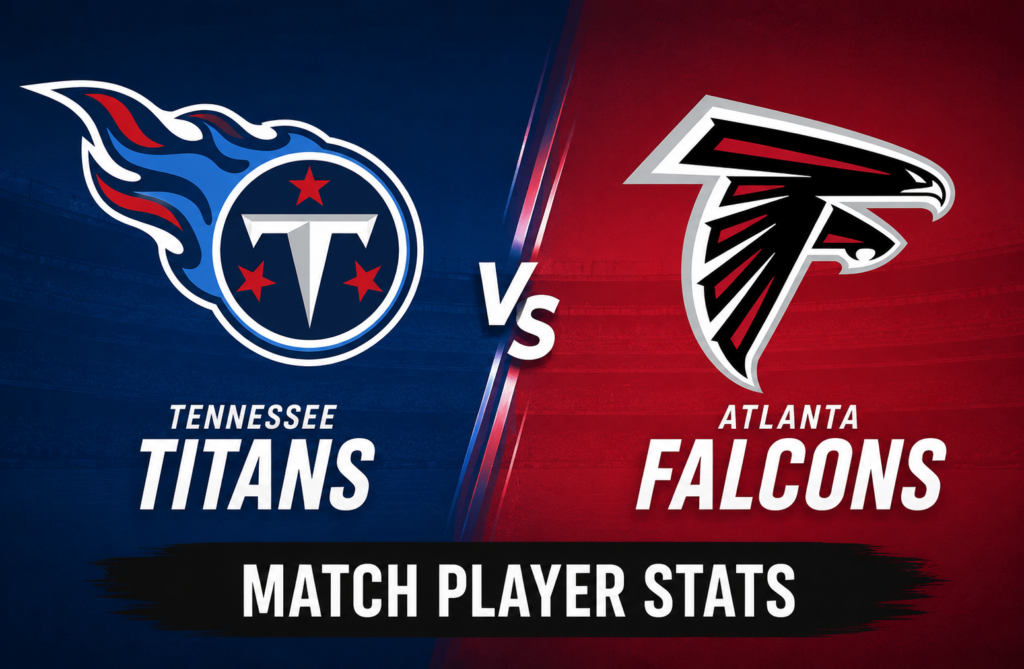 Tennessee Titans vs Atlanta Falcons Match Player Stats