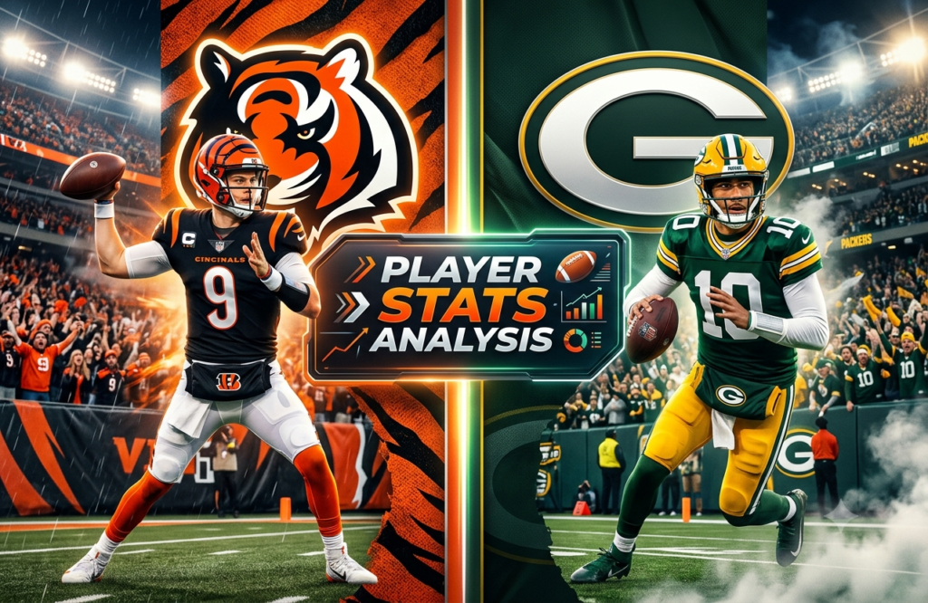 Bengals vs Green Bay Packers Match Player Stats