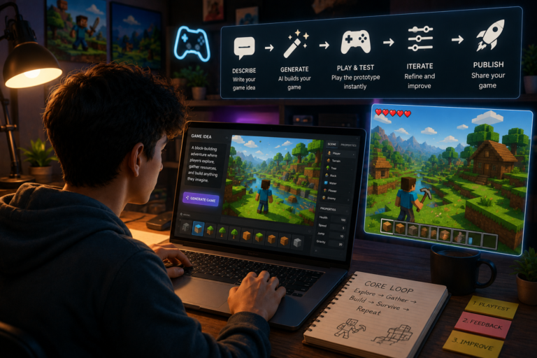 Build a Game Without Coding Using AI