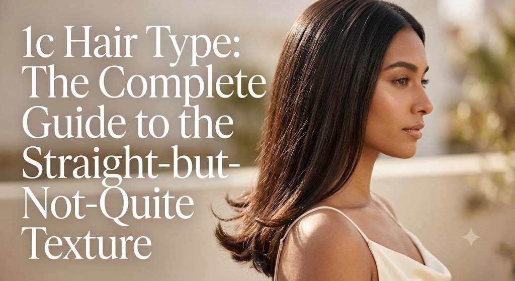 1c Hair Type: The Complete Guide to the Straight-but-Not-Quite Texture