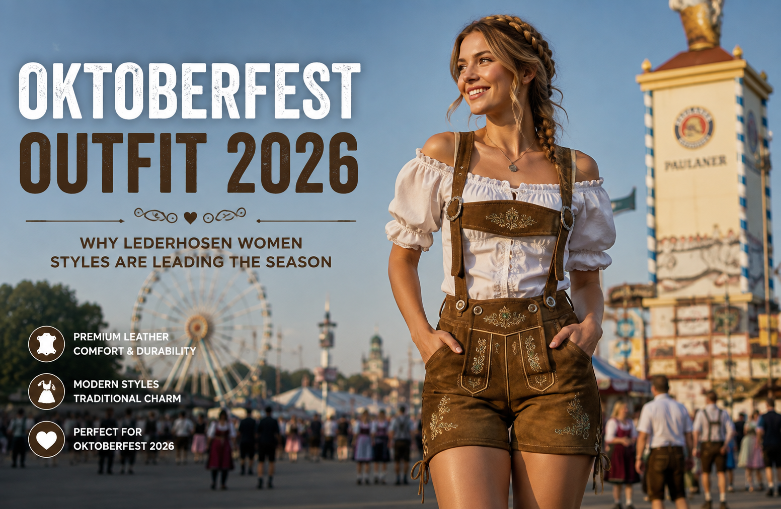 Oktoberfest Outfit 2026 - Why Lederhosen Women Styles Are Leading the Season