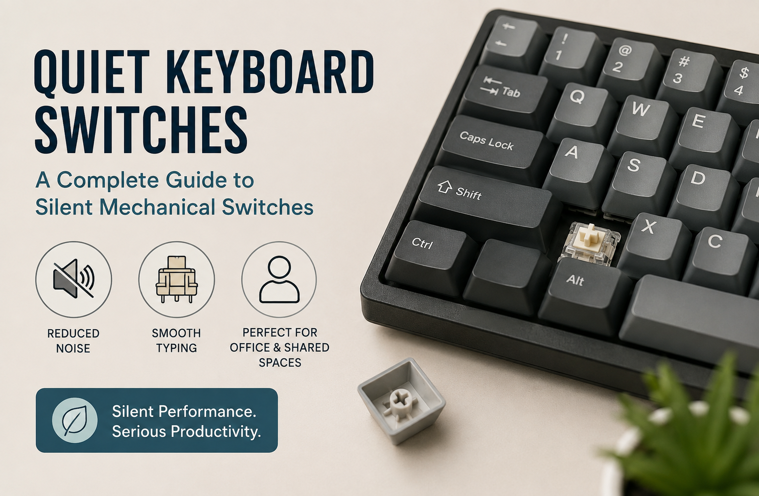 Quiet Keyboard Switches: A Complete Guide to Silent Mechanical Switches