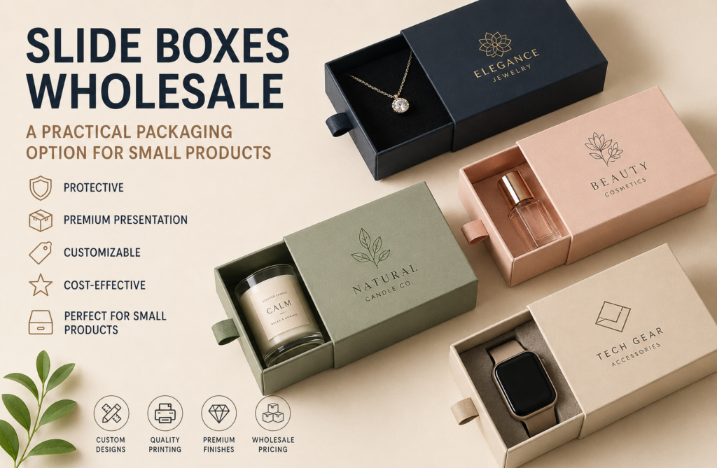 Slide Boxes Wholesale: A Practical Packaging Option for Small Products