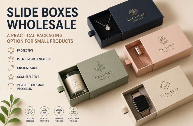 Slide Boxes Wholesale: A Practical Packaging Option for Small Products