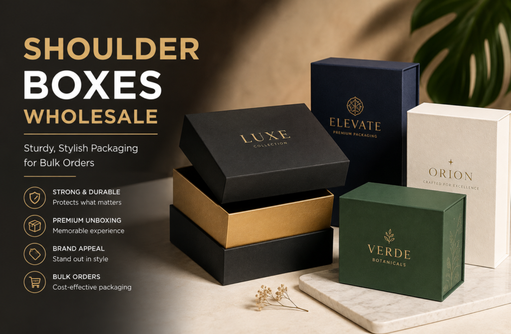 Shoulder Boxes Wholesale: Sturdy, Stylish Packaging for Bulk Orders
