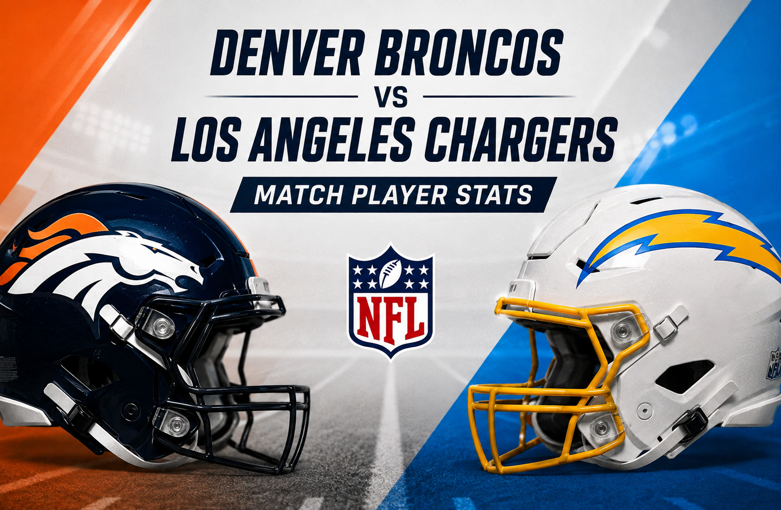 Denver Broncos vs Los Angeles Chargers Match Player Stats