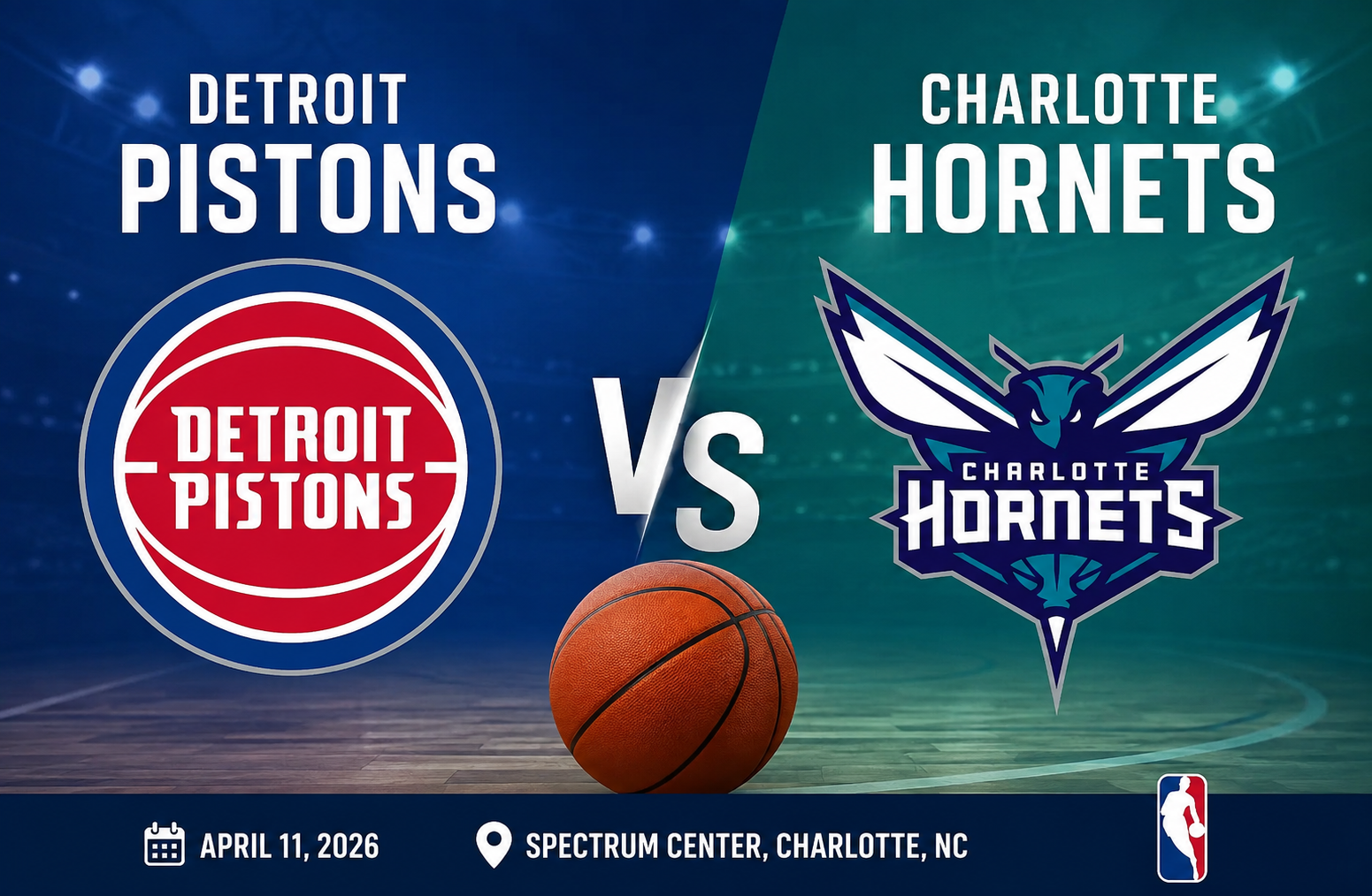 Detroit Pistons vs Charlotte Hornets Match Player Stats