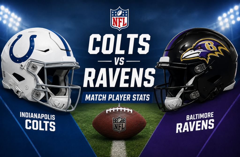 Indianapolis Colts vs Baltimore Ravens Match Player Stats