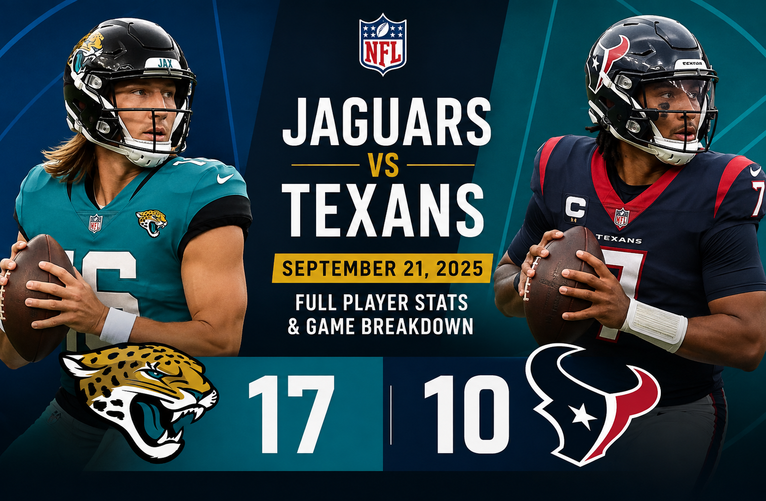 Jacksonville Jaguars vs Texans Match Player Stats: Full Game Breakdown