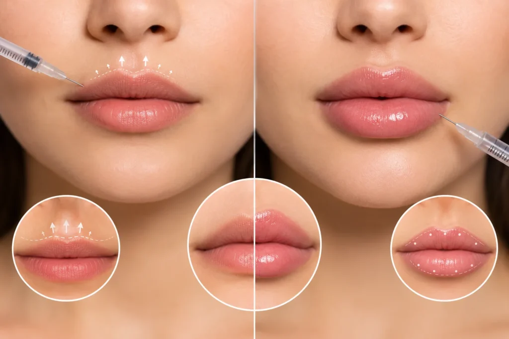 Lip Flip vs Lip Filler