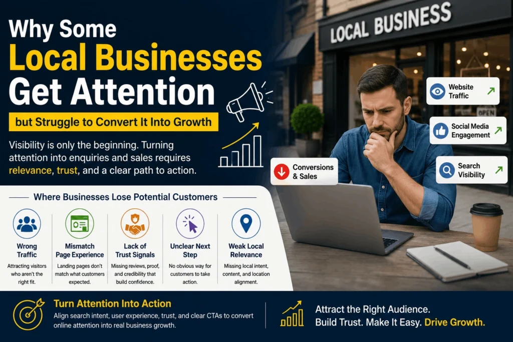 Local Businesses Get Attention