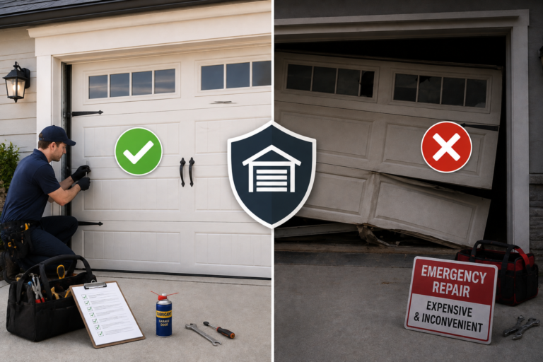 Why Preventive Garage Door Maintenance Is Better Than Emergency Repairs