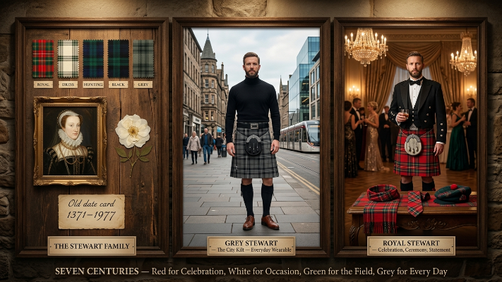 The Stewart Tartan - History, Variants, and How to Wear It Today