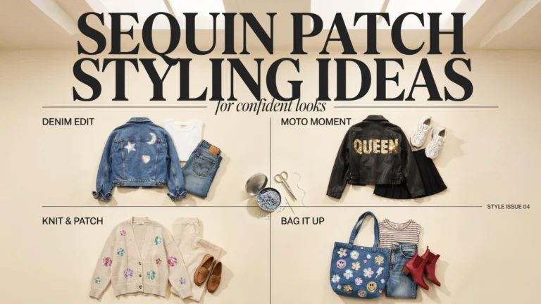 Sequin Patch Styling Ideas