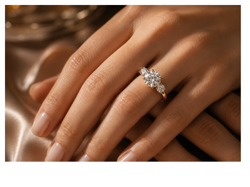 A Complete Guide to Selecting Rose Gold Three Stone Rings