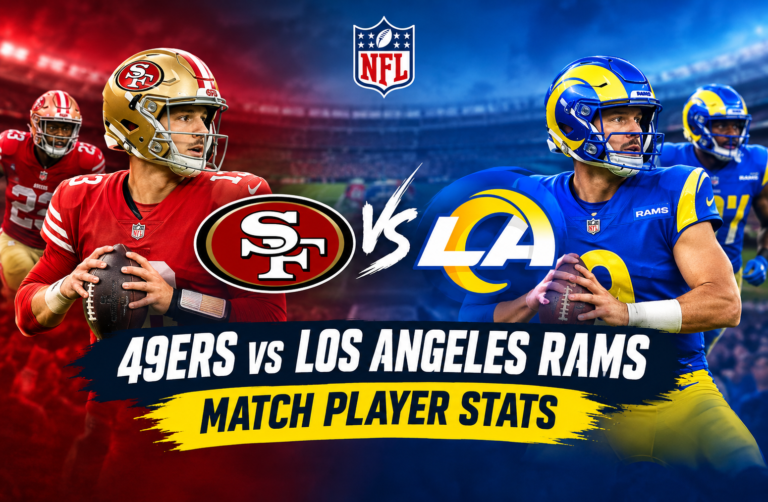 49ers vs los angeles rams match player stats