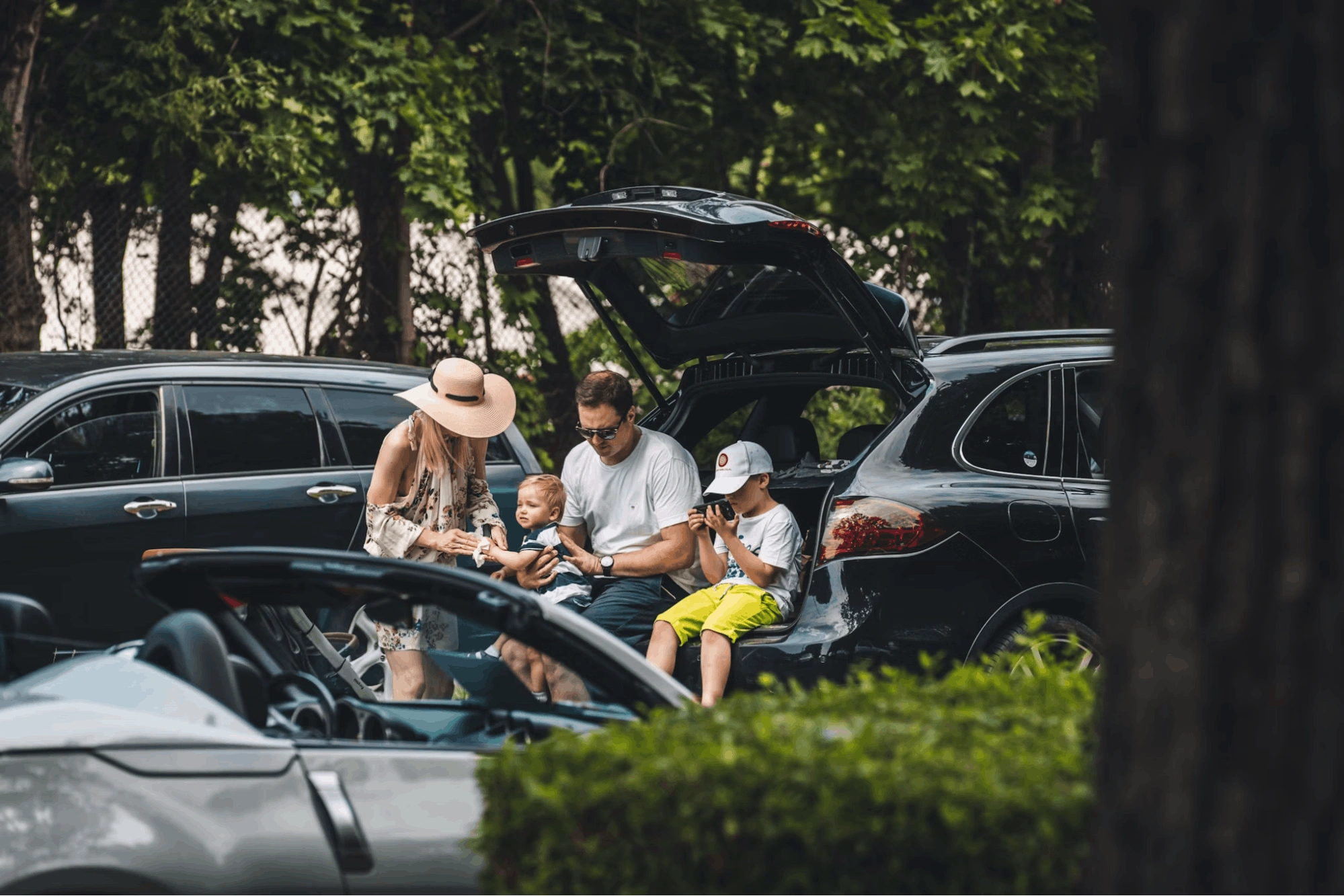 7-Passenger Electric Car