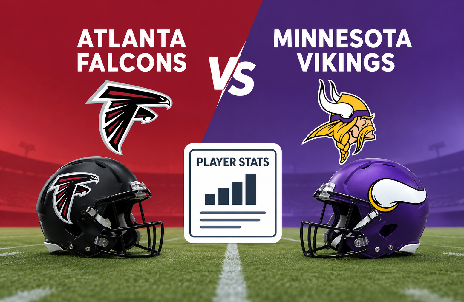 Atlanta Falcons vs Minnesota Vikings Match Player Stats
