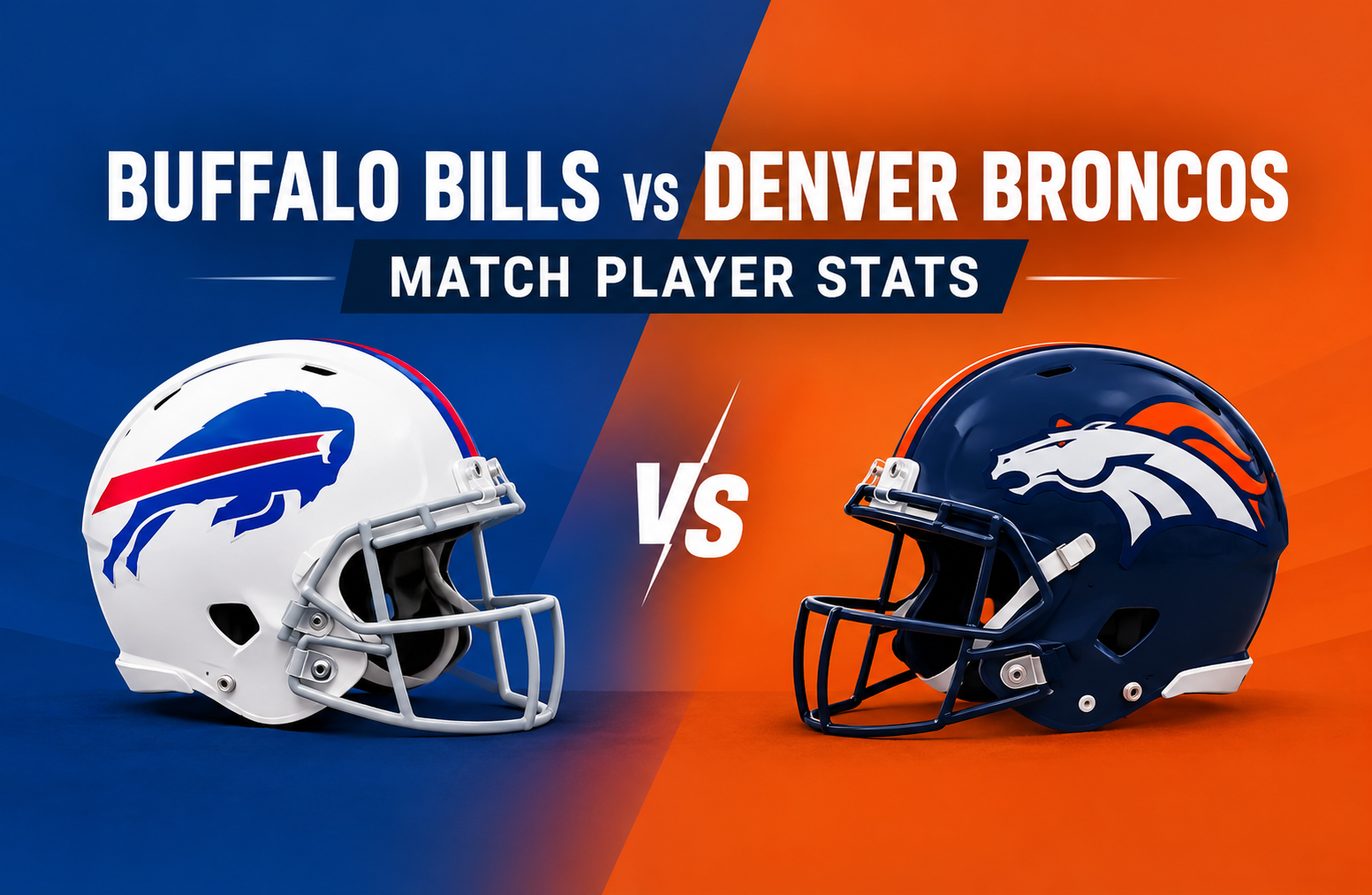 Buffalo Bills vs Denver Broncos Match Player Stats