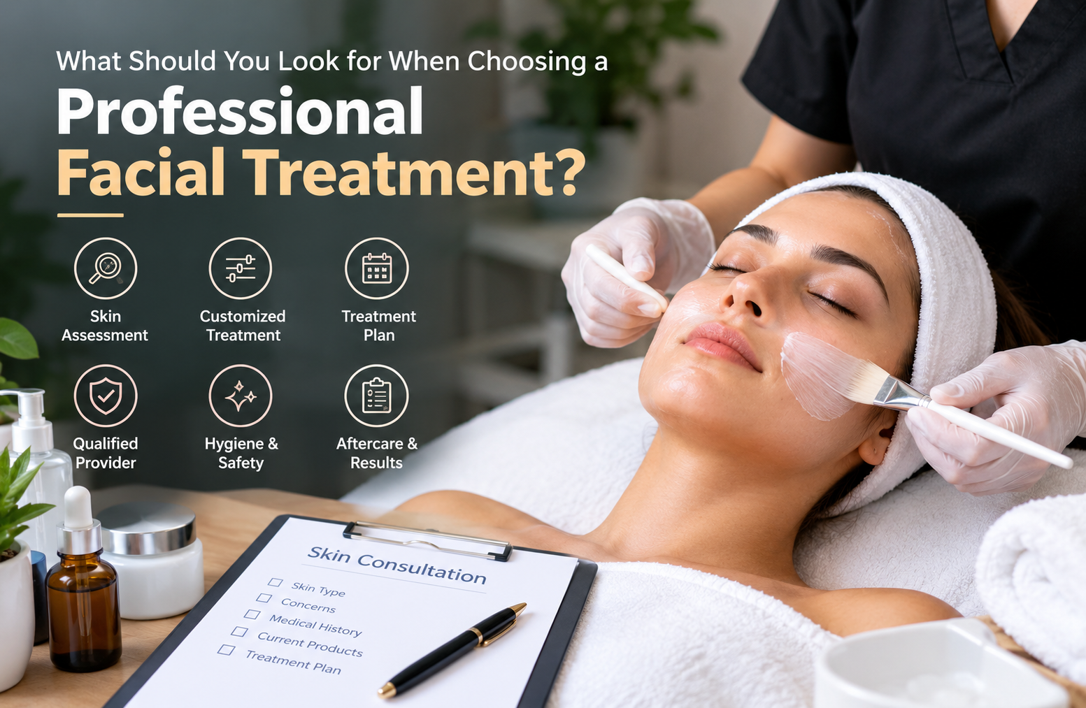 What Should You Look for When Choosing a Professional Facial Treatment?