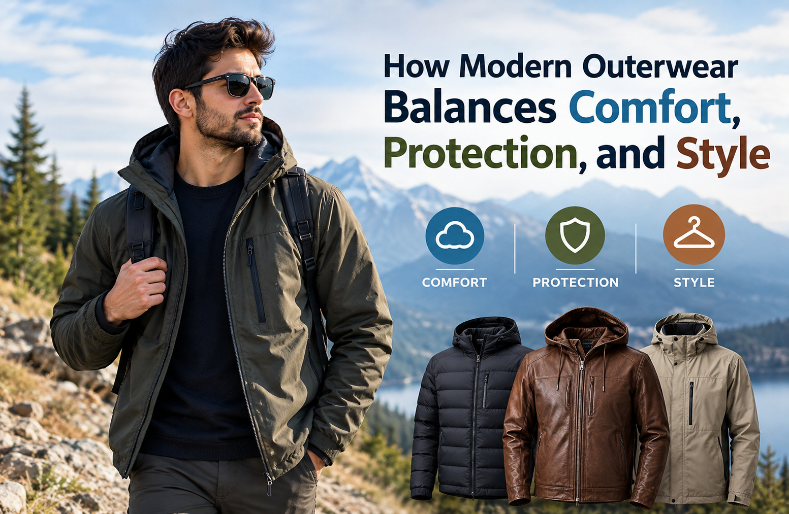 How Modern Outerwear Balances Comfort and Style