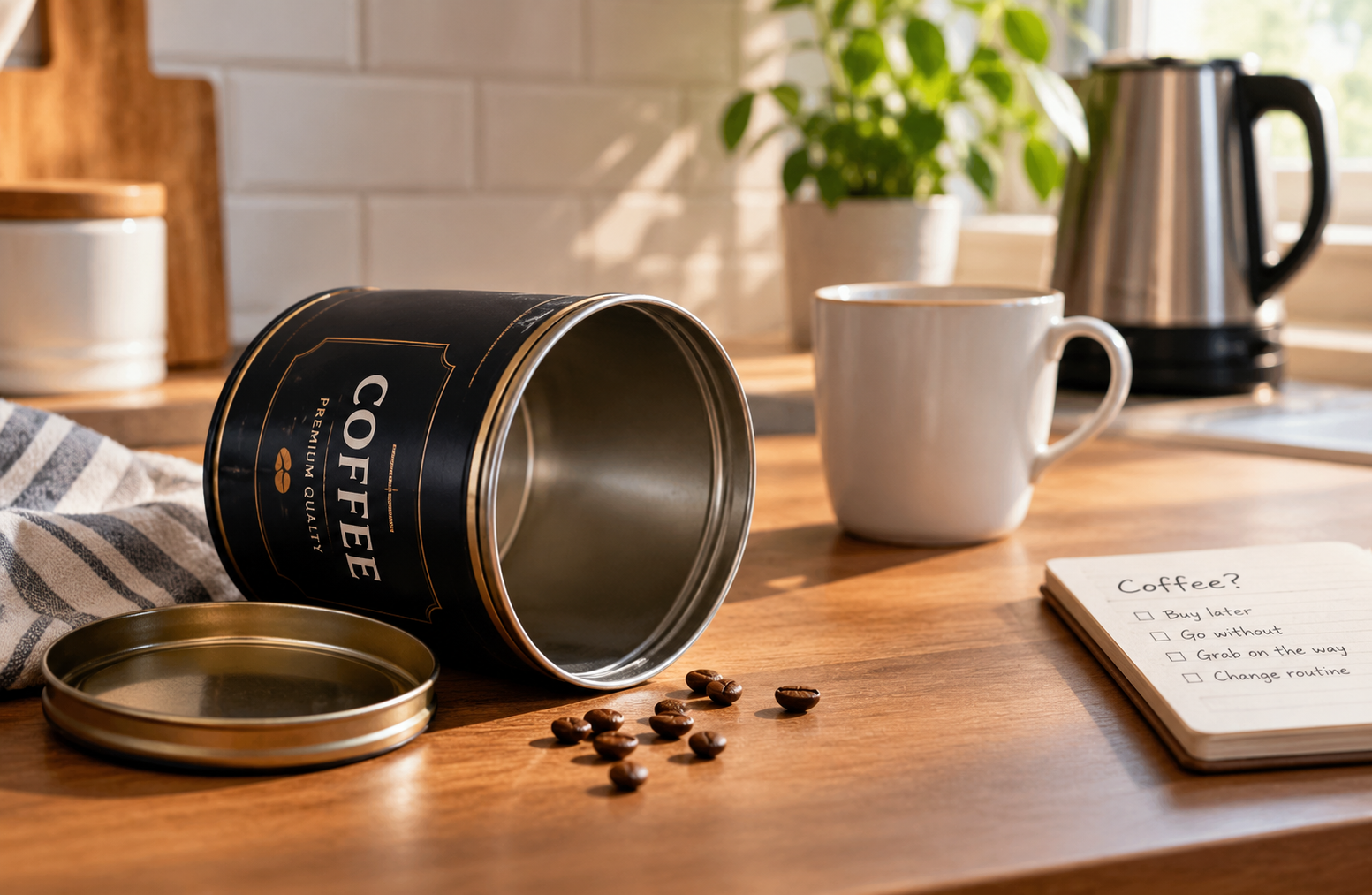 An Empty Coffee Tin Costs More Than People Think