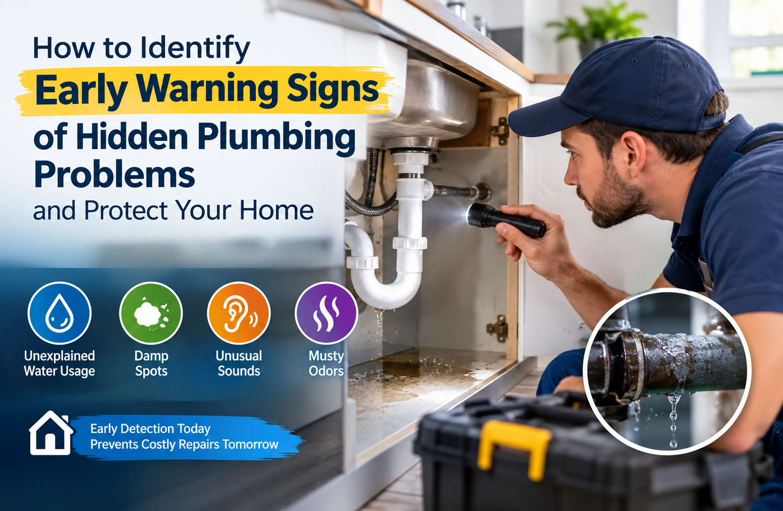 How to Identify Early Warning Signs of Hidden Plumbing Problems and Protect Your Home