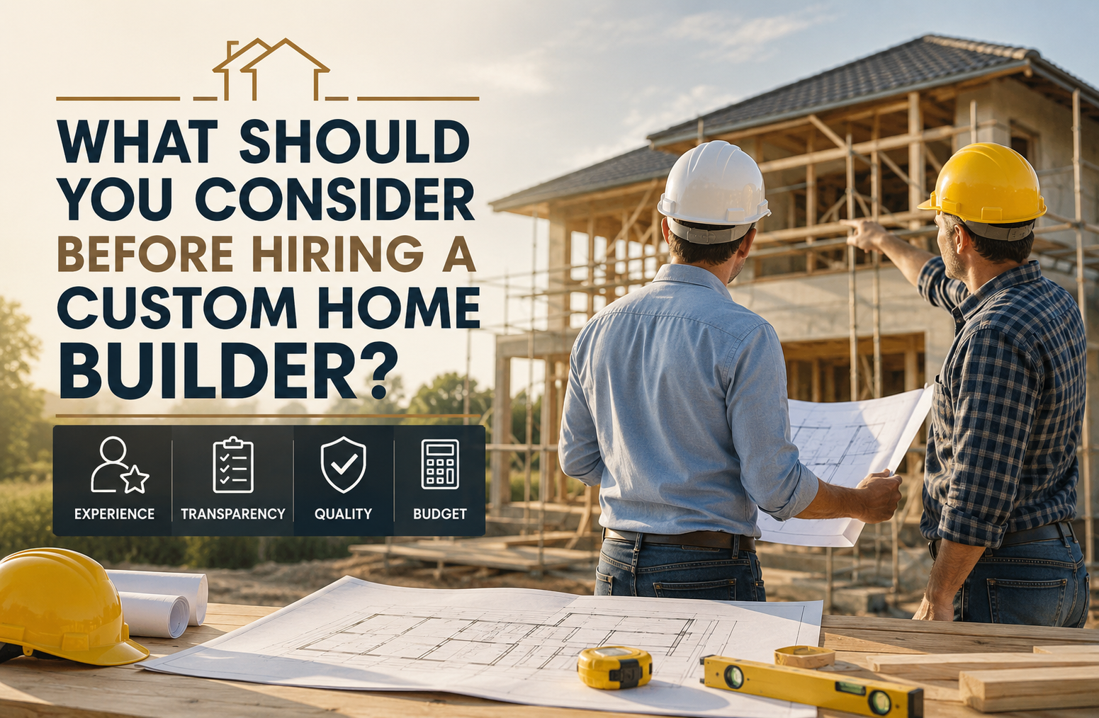 What Should You Consider Before Hiring a Custom Home Builder?